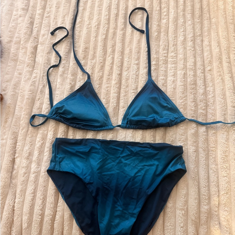 Victoria's Secret Deep Blue Bikini Set